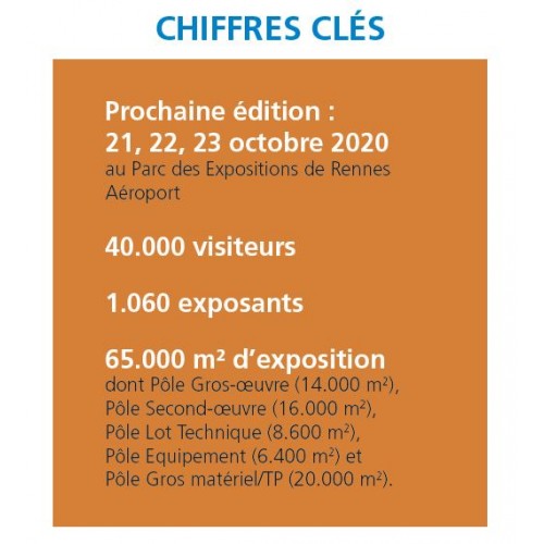 17ème édition du Salon ARTIBAT, les 21/22/23 octobre 2020