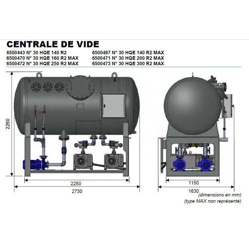 Evac- Pompe N30- Centrale de vide