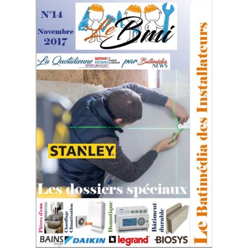 Le Batimédia des Installateurs Numéro 14 Novembre2017