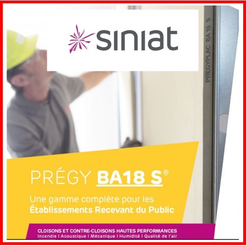 PREGY BA18S par Siniat 