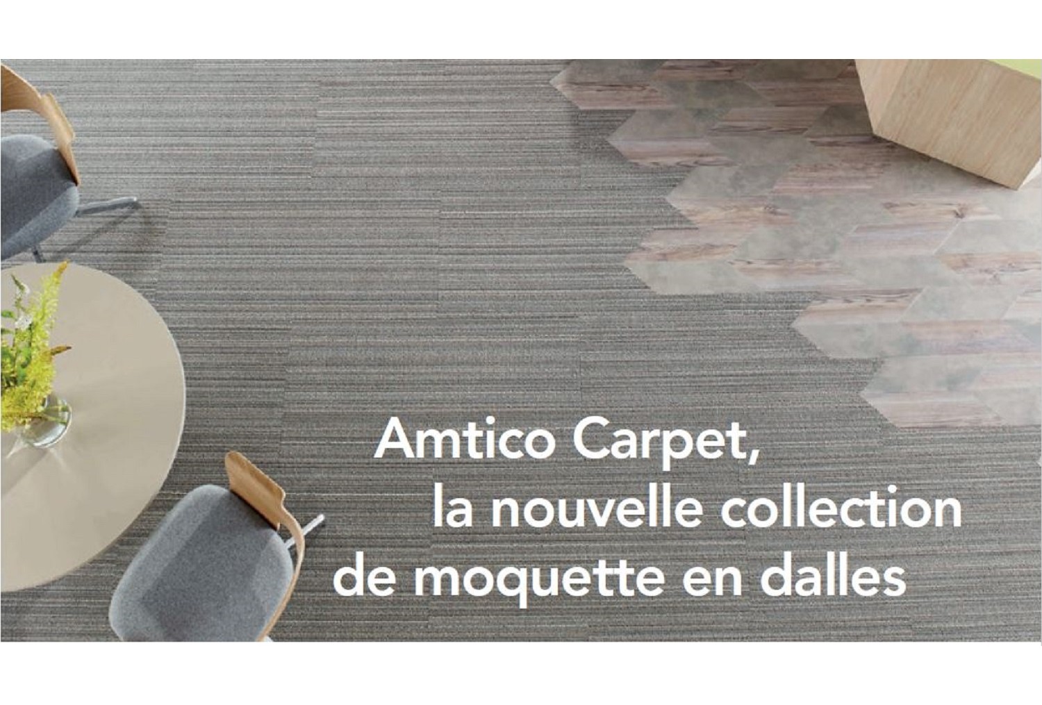 Amtico Carpet, la nouvelle collection de moquette en dalles