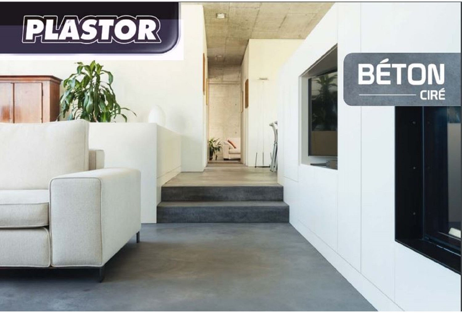Nouvelle gamme PLASTOR pour béton ciré