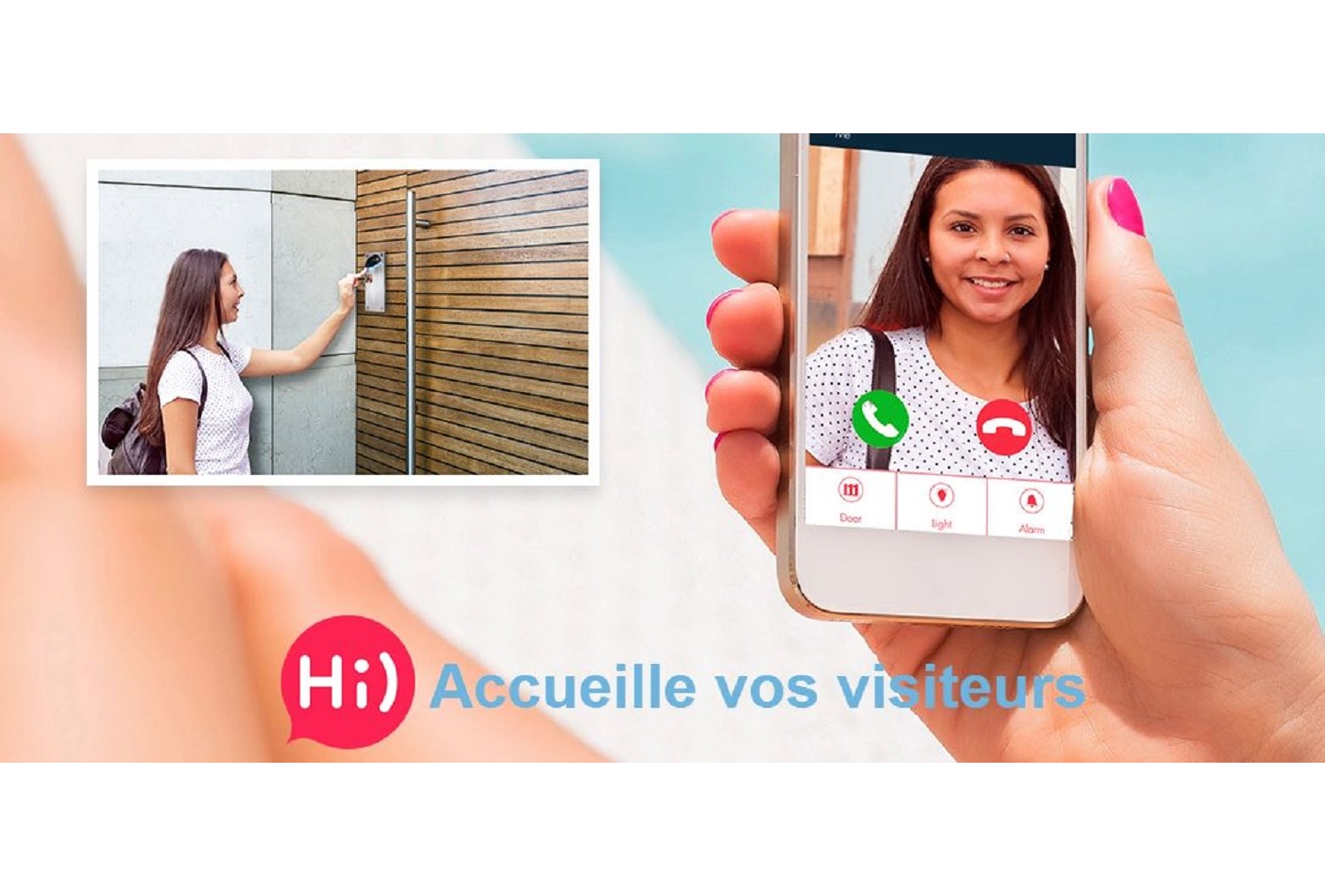 FENOTEK : L'interphone intelligent Hi) au salon BATIMAT