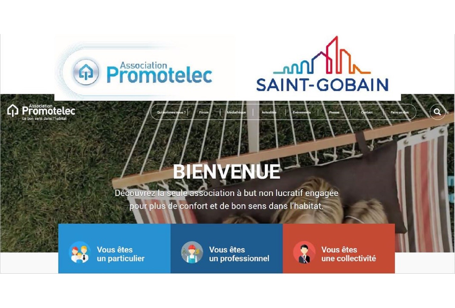 Saint-Gobain rejoint l'association Promotelec