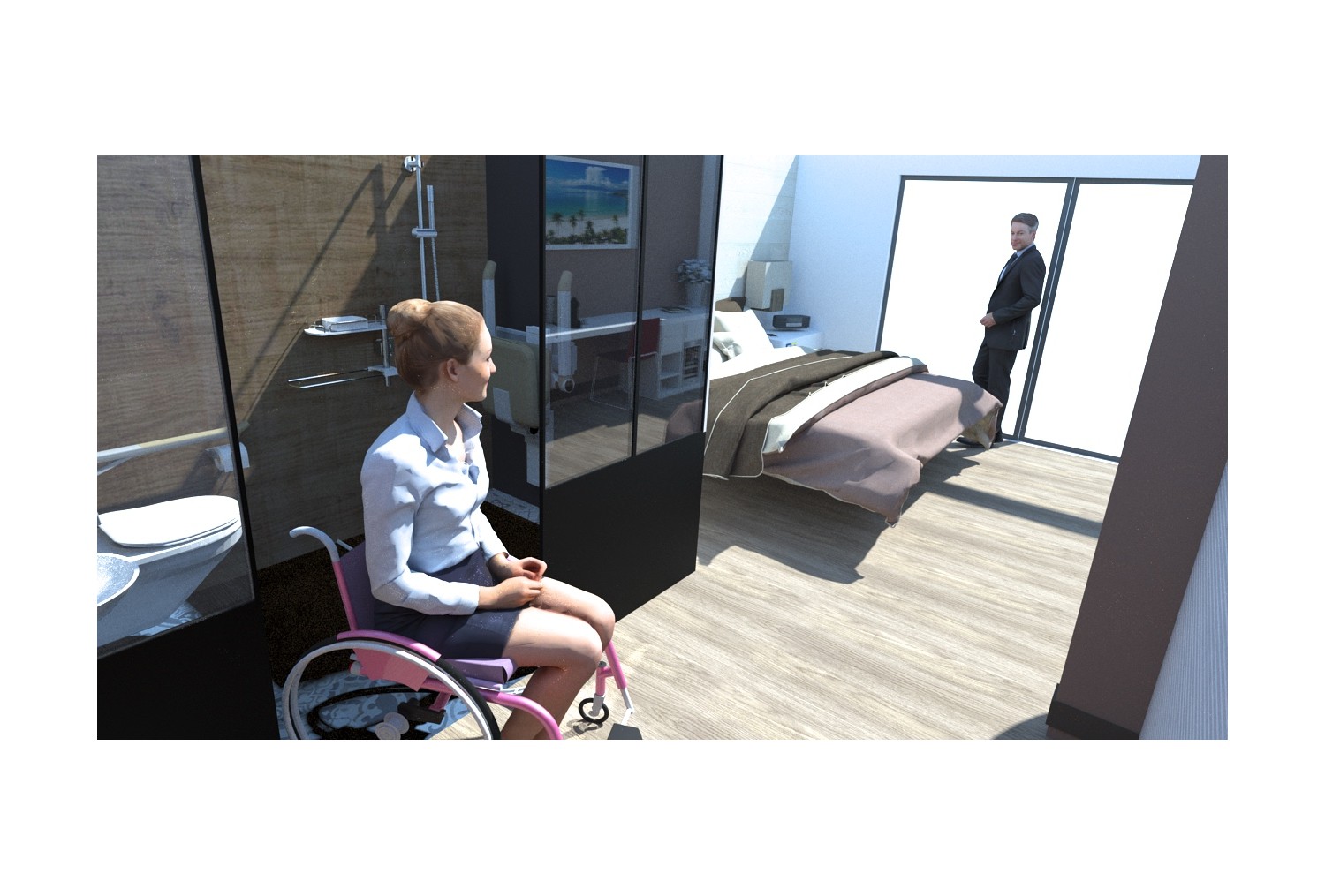 La salle de bains Universal design