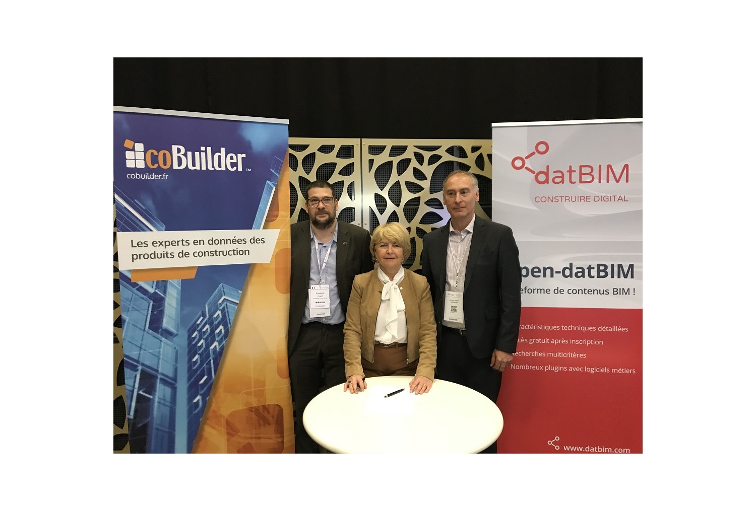BIM World / partenariat base de données des produits en béton