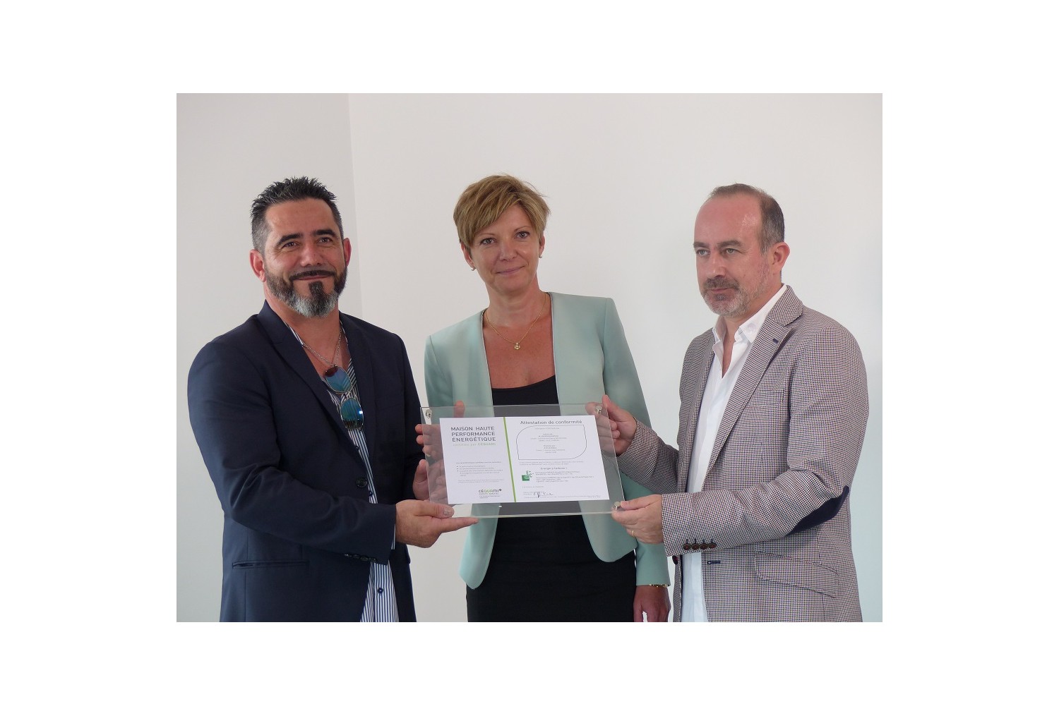 Xella Ytong Labellisation de la 1ere maison individuelle E3 C1 en région Rhône-Alpes