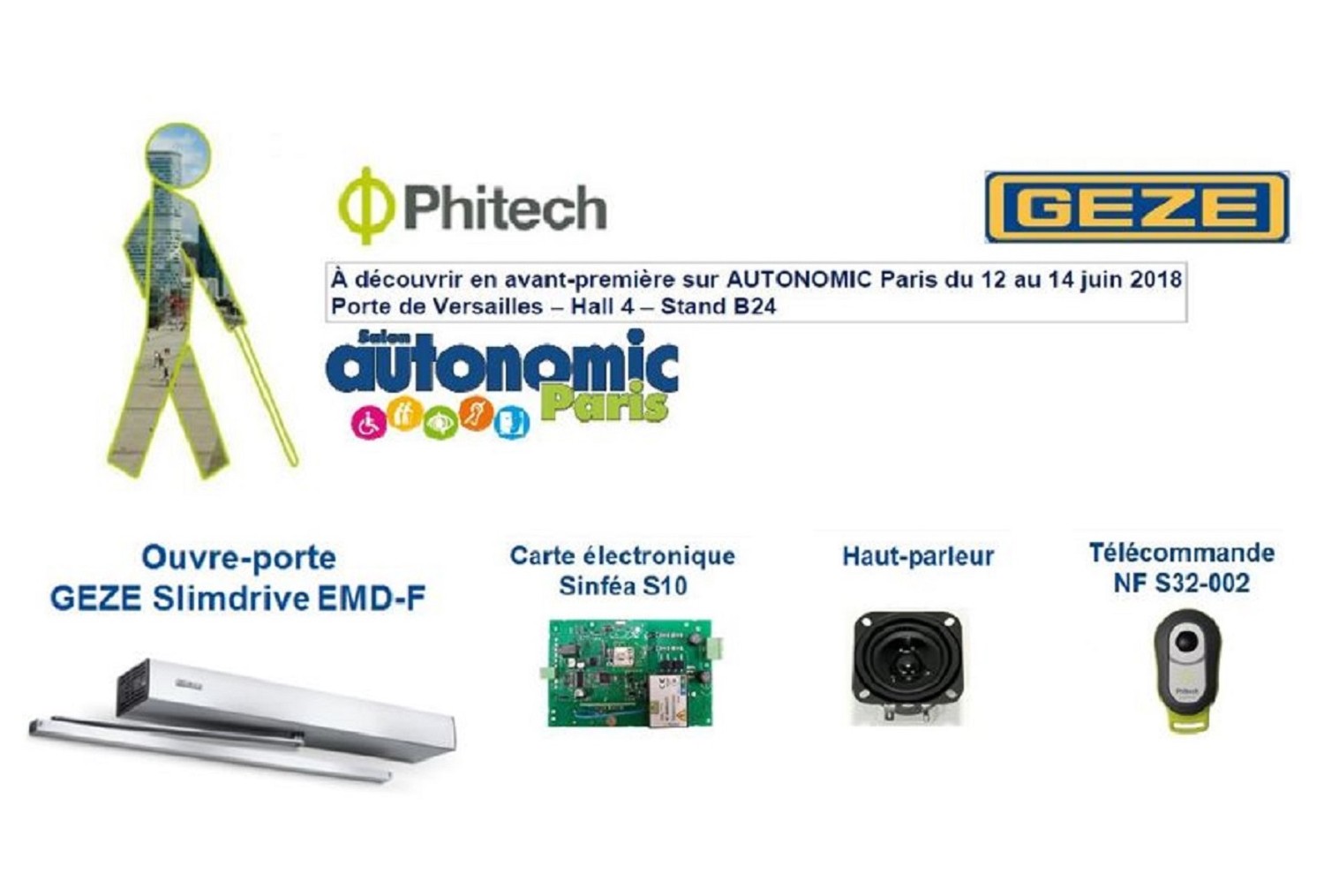 Phitech- Geze: Un partenariat réussi au service de l'accessibilité pour tous