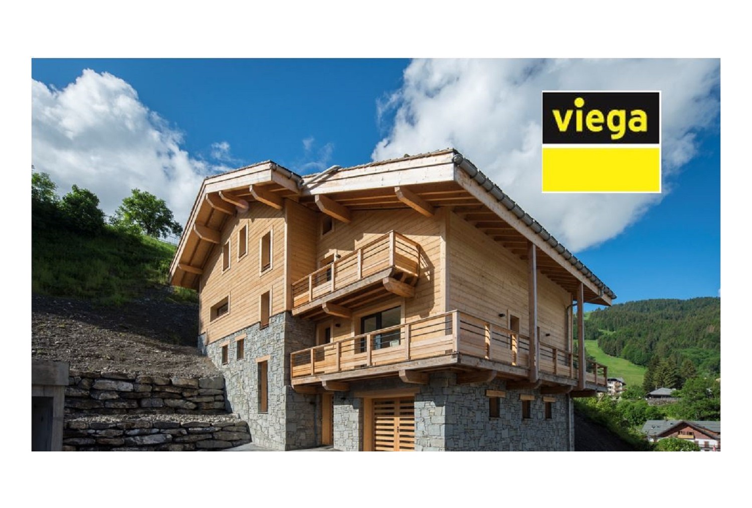 Viega : l'installation de chauffage et d'eau sanitaire pour un chalet en Haute-Savoie
