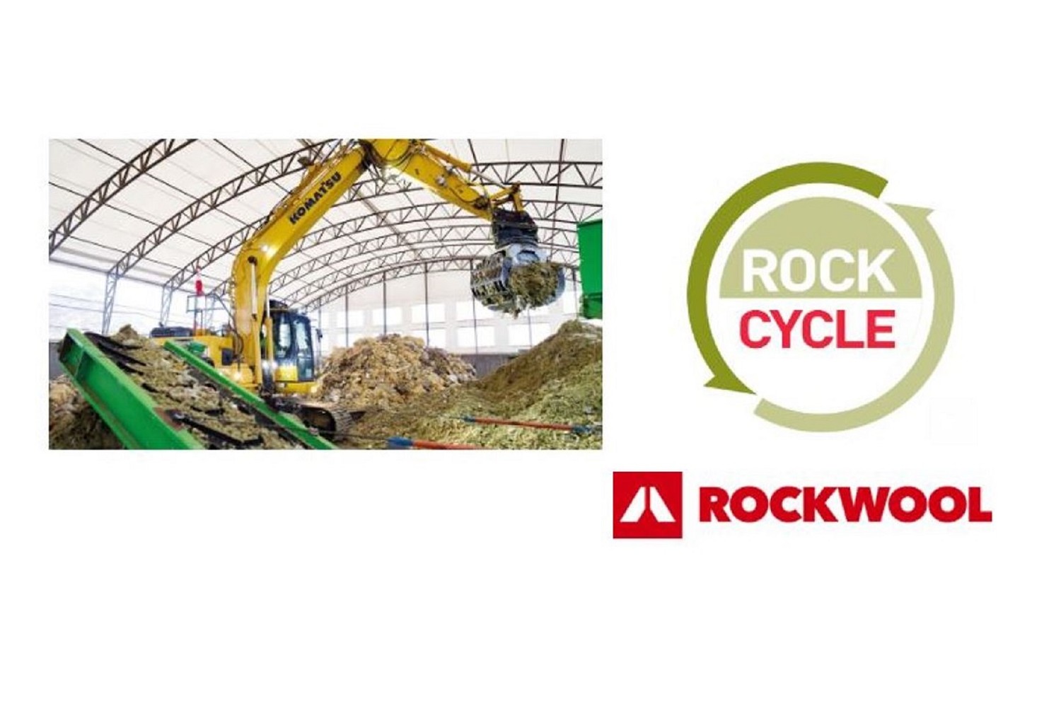 ROCKWOOL ouvre ROCKCYCLE à la Façade, le service exclusif de recyclage des déchets de chantier