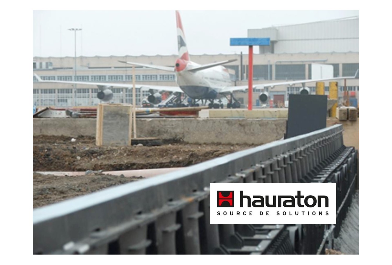 Hauraton - Expertise en solutions aéroportuaires