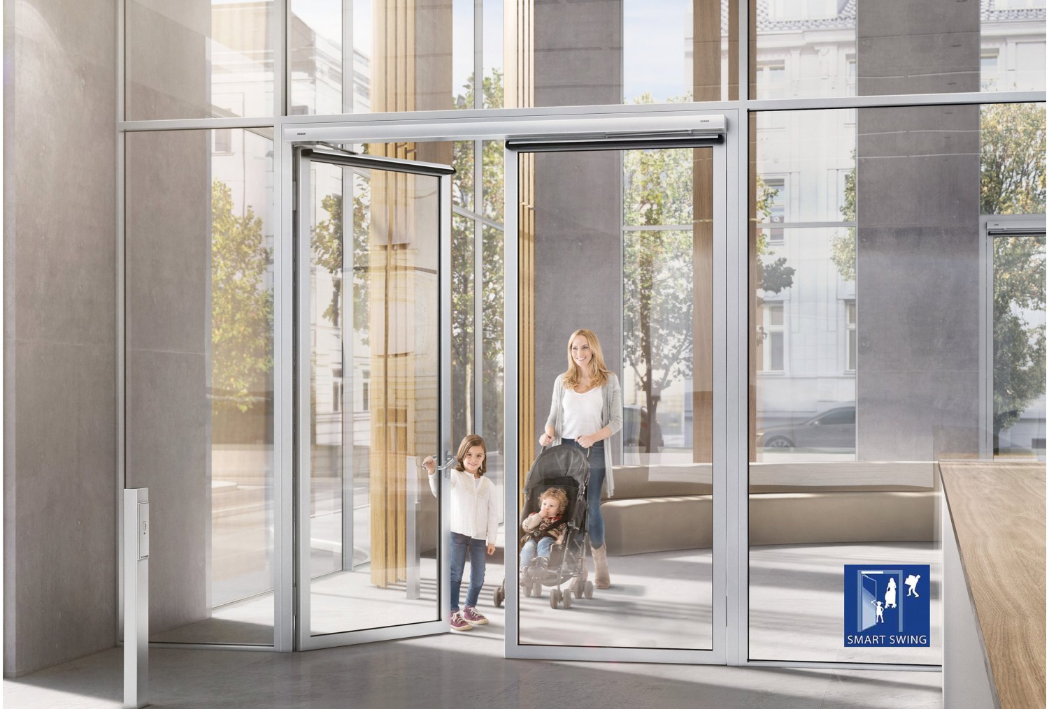 Portes automatiques et manuelles GEZE