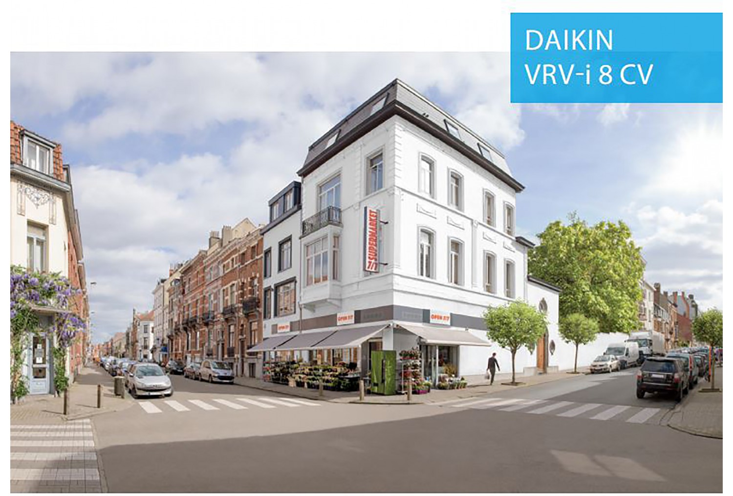 ACTUALITES DAIKIN : VRV i 8 CV - CONFORT INVISIBLE ET ECONOMIE D'ENERGIE